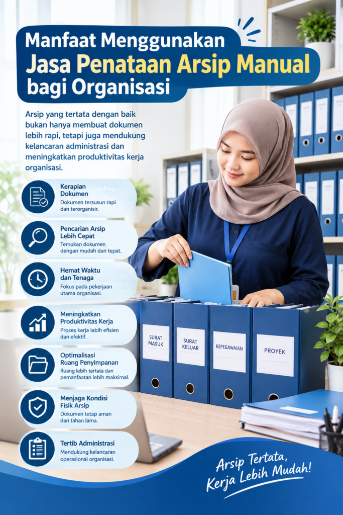 jasa penataan arsip manual