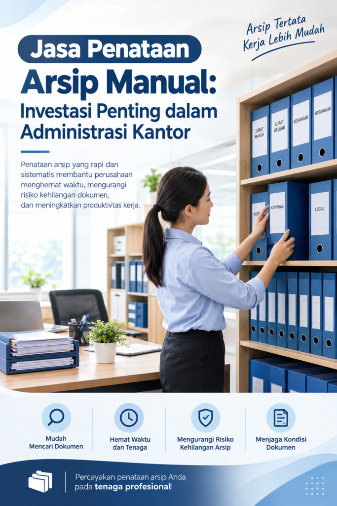 jasa penataan arsip manual