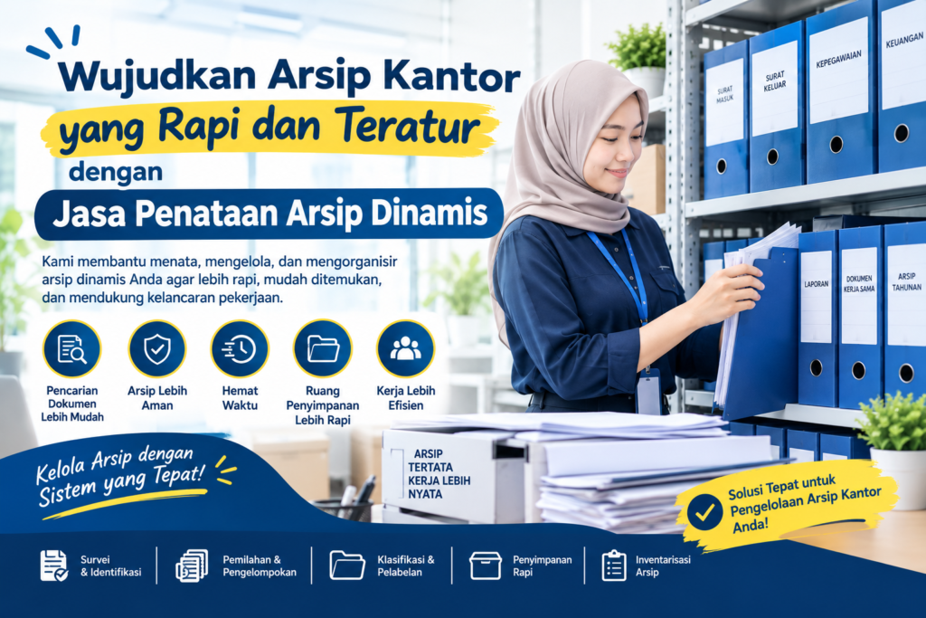 jasa penataan arsip dinamis 
